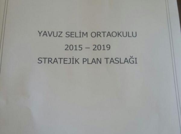 YAVUZ SELİM ORTAOKULU STRATEJİK PLAN TASLAĞI